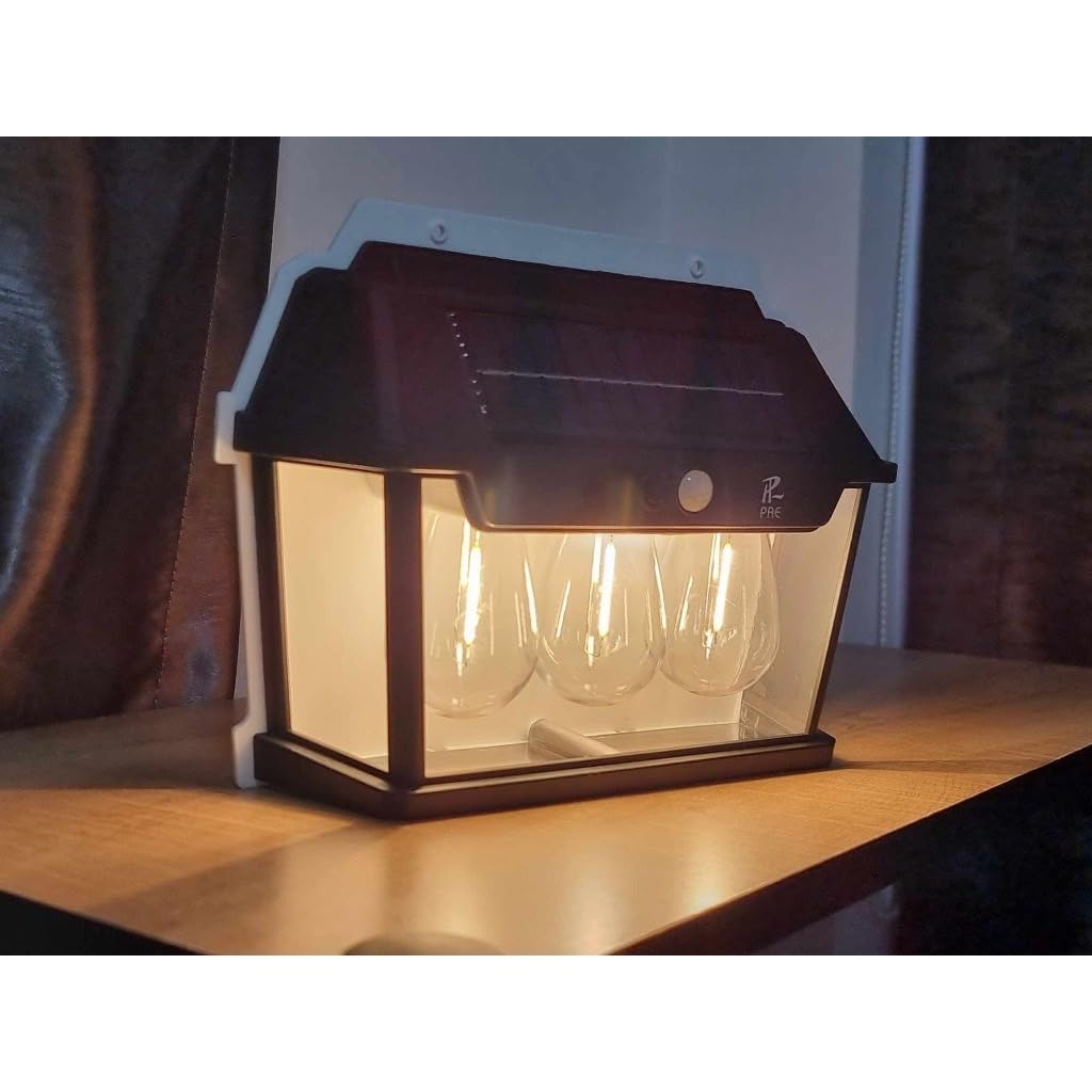 SkyShopy LED Bright Outdoor Solar Lights Wall lamp Wall Lights Outdoor, Wireless Dusk to Dawn Porch Lights Fixture, Solar Wall Lantern with 3 Modes & Motion Sensor SkyShopy LED Bright Outdoor Solar Lights Wall lamp Wall Lights Outdoor, Wireless Dusk to Dawn Porch Lights Fixture, Solar Wall Lantern with 3 Modes & Motion Sensor